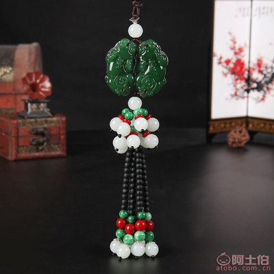 義烏博聚工藝品廠 匠心打造汽車吉祥掛件，貔貅吊飾守護(hù)出行平安